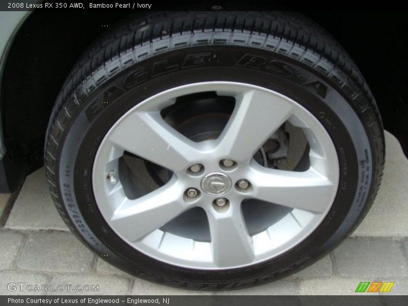 Bamboo Pearl / Ivory 2008 Lexus RX 350 AWD