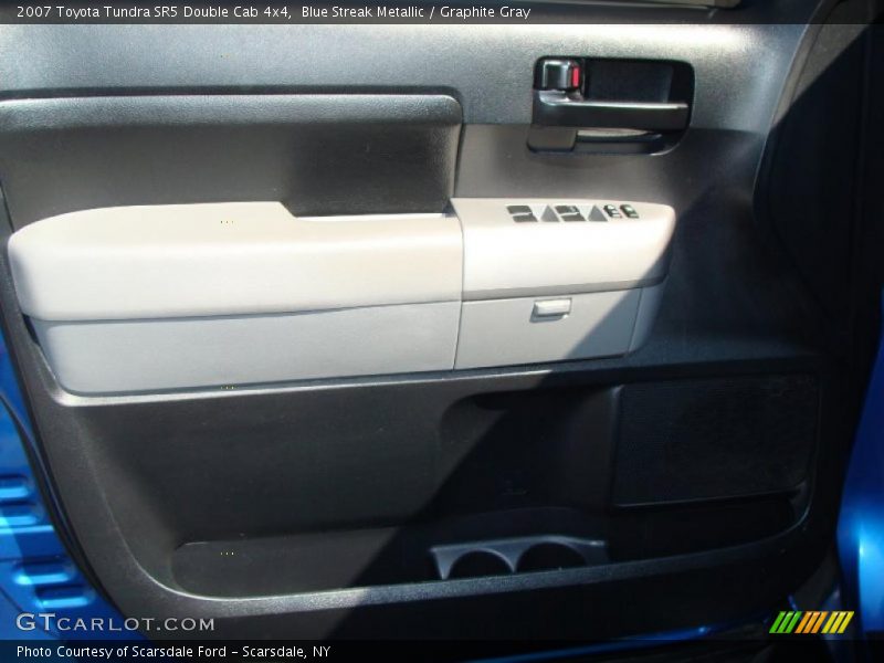 Blue Streak Metallic / Graphite Gray 2007 Toyota Tundra SR5 Double Cab 4x4