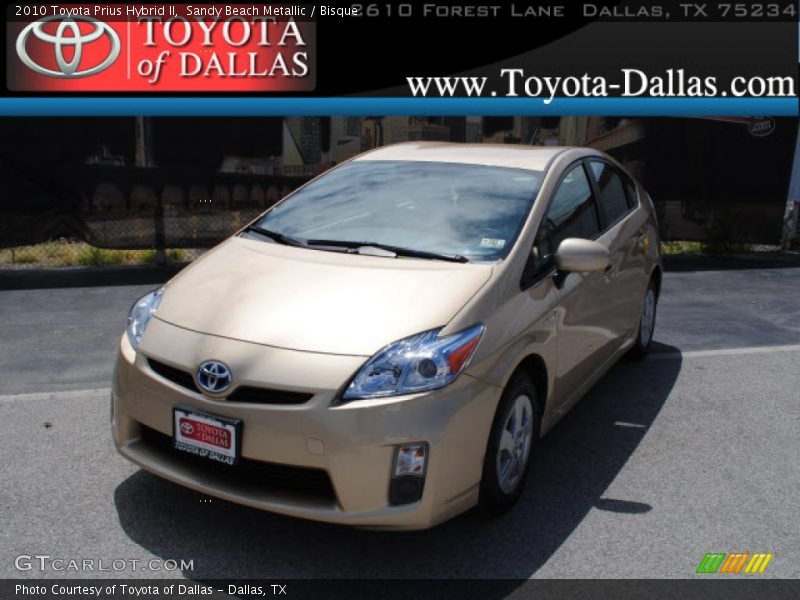 Sandy Beach Metallic / Bisque 2010 Toyota Prius Hybrid II