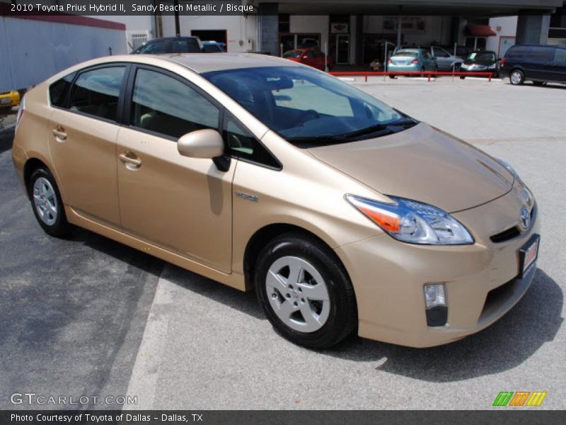 Sandy Beach Metallic / Bisque 2010 Toyota Prius Hybrid II