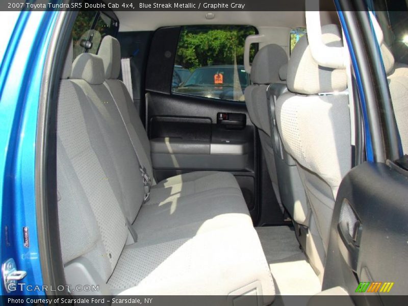 Blue Streak Metallic / Graphite Gray 2007 Toyota Tundra SR5 Double Cab 4x4