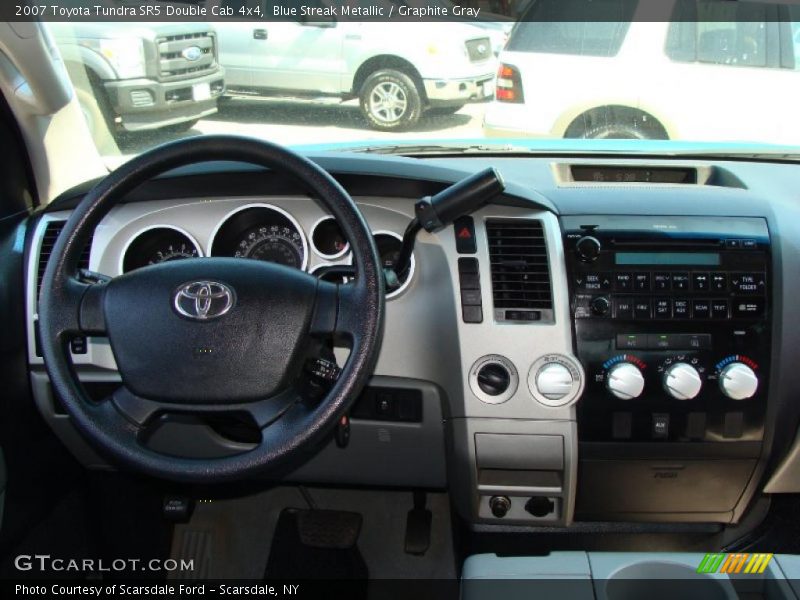 Blue Streak Metallic / Graphite Gray 2007 Toyota Tundra SR5 Double Cab 4x4