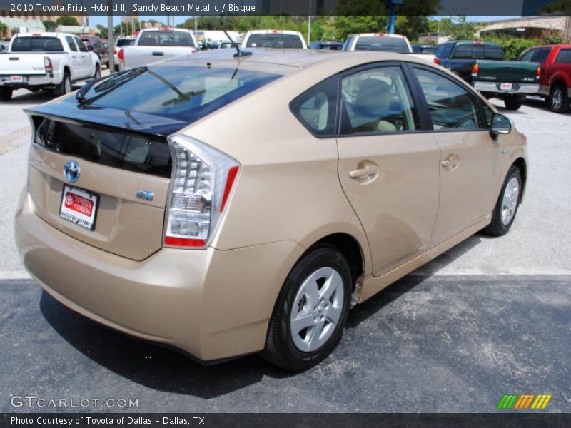 Sandy Beach Metallic / Bisque 2010 Toyota Prius Hybrid II