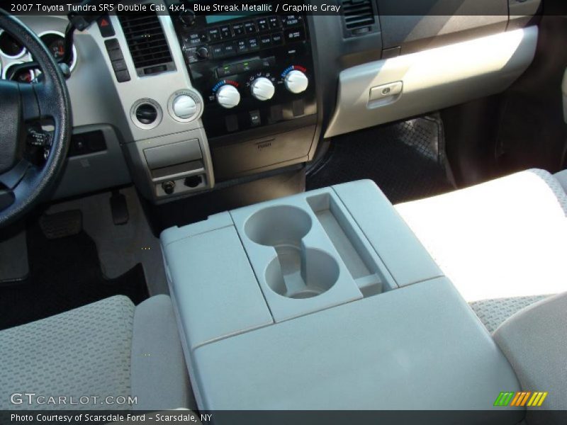 Blue Streak Metallic / Graphite Gray 2007 Toyota Tundra SR5 Double Cab 4x4