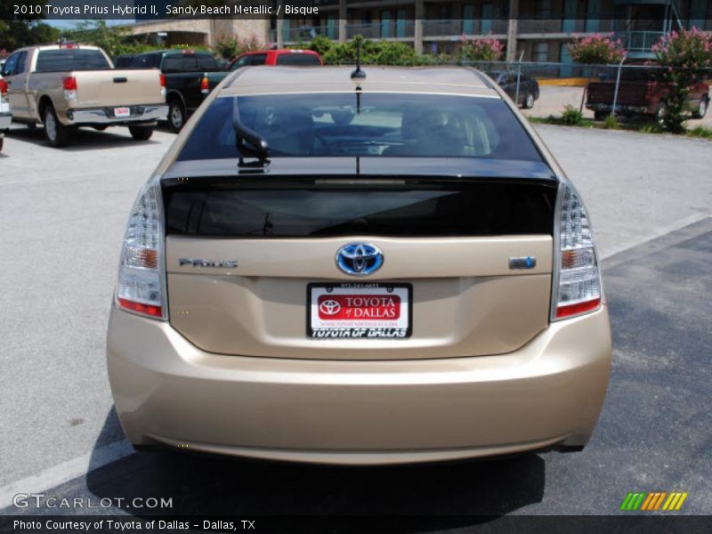 Sandy Beach Metallic / Bisque 2010 Toyota Prius Hybrid II