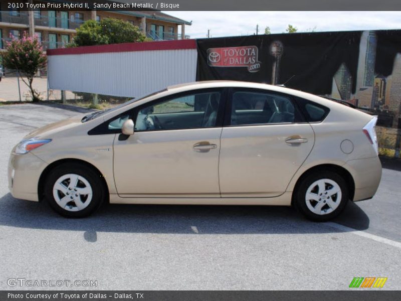 Sandy Beach Metallic / Bisque 2010 Toyota Prius Hybrid II