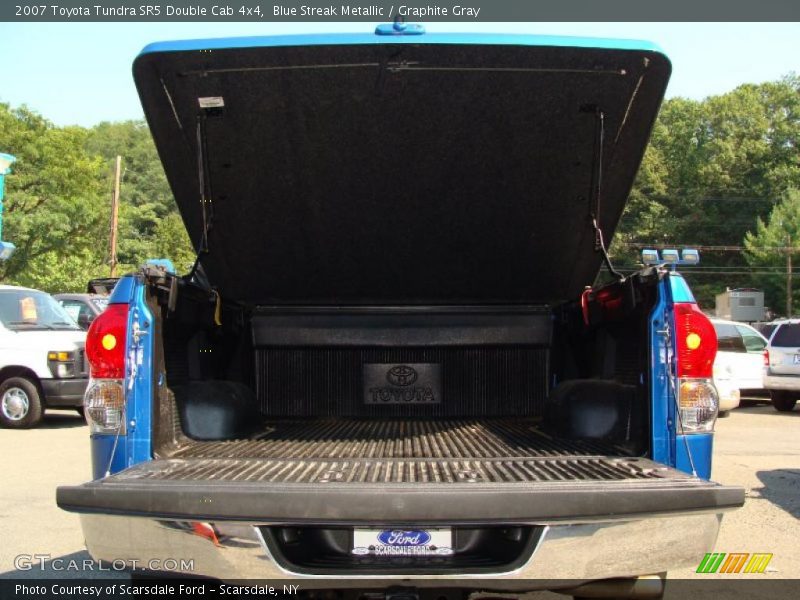 Blue Streak Metallic / Graphite Gray 2007 Toyota Tundra SR5 Double Cab 4x4