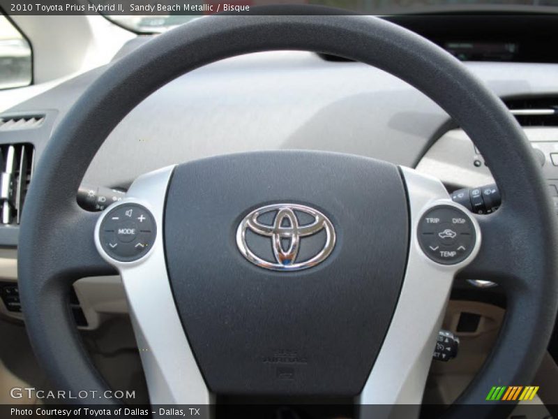 Sandy Beach Metallic / Bisque 2010 Toyota Prius Hybrid II