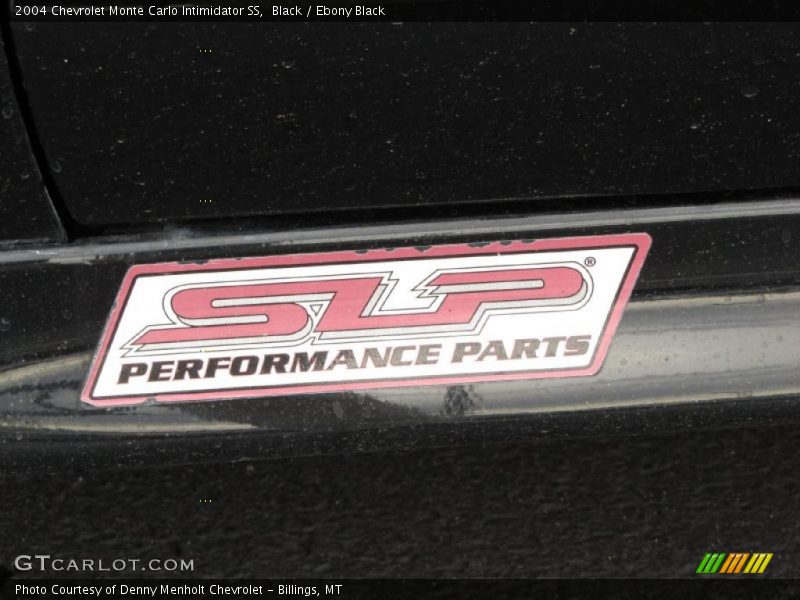 Black / Ebony Black 2004 Chevrolet Monte Carlo Intimidator SS