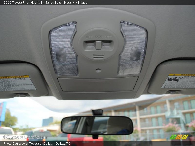 Sandy Beach Metallic / Bisque 2010 Toyota Prius Hybrid II