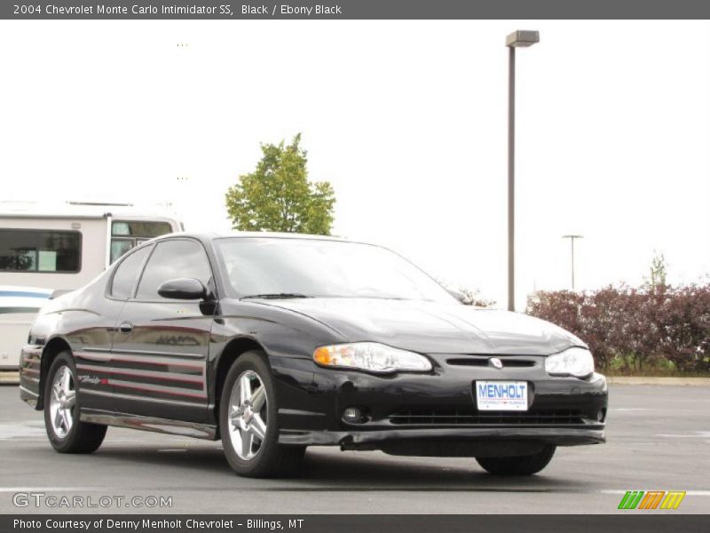 Black / Ebony Black 2004 Chevrolet Monte Carlo Intimidator SS