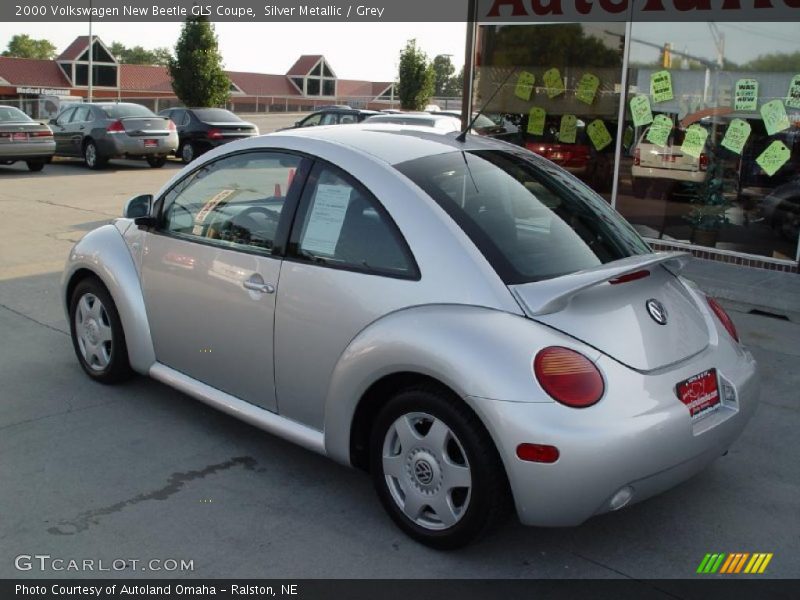 Silver Metallic / Grey 2000 Volkswagen New Beetle GLS Coupe