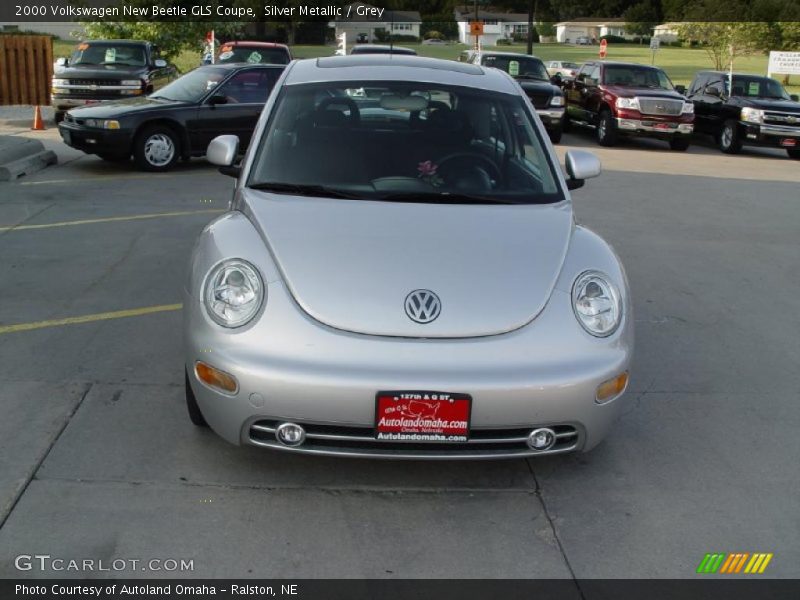 Silver Metallic / Grey 2000 Volkswagen New Beetle GLS Coupe