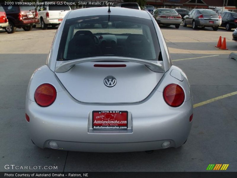 Silver Metallic / Grey 2000 Volkswagen New Beetle GLS Coupe