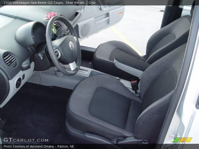 Silver Metallic / Grey 2000 Volkswagen New Beetle GLS Coupe