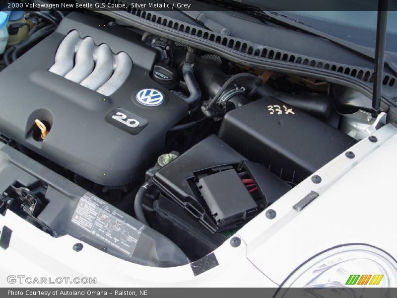 Silver Metallic / Grey 2000 Volkswagen New Beetle GLS Coupe