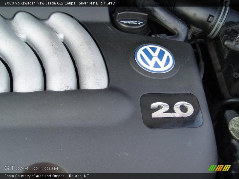 Silver Metallic / Grey 2000 Volkswagen New Beetle GLS Coupe