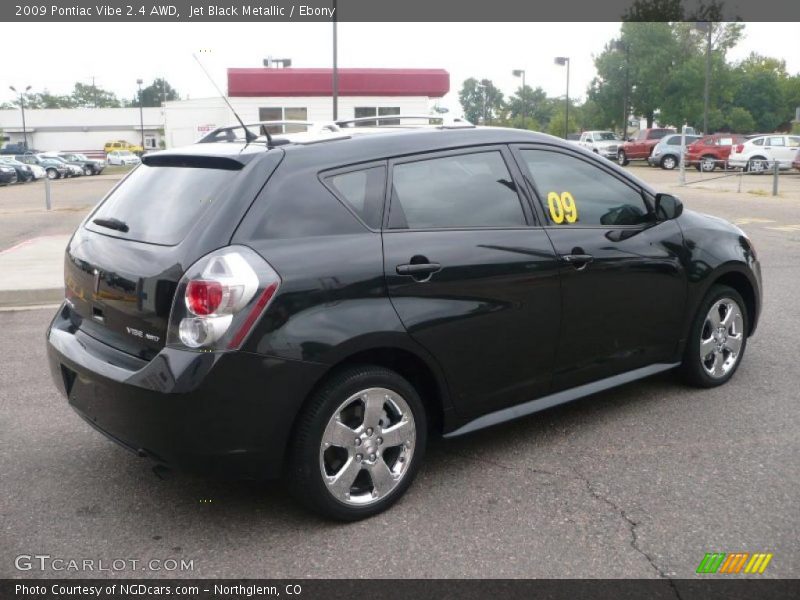 Jet Black Metallic / Ebony 2009 Pontiac Vibe 2.4 AWD