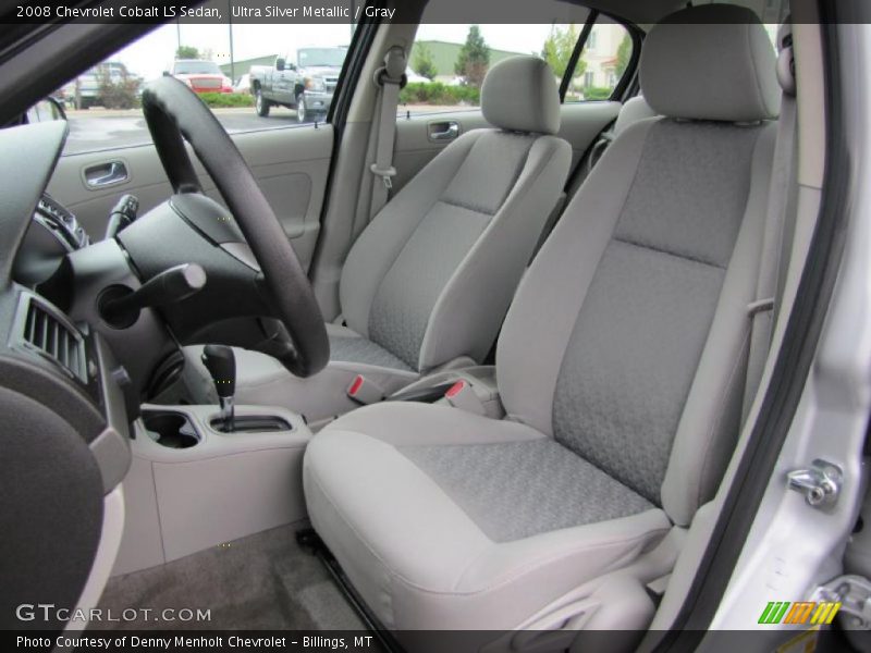 Ultra Silver Metallic / Gray 2008 Chevrolet Cobalt LS Sedan