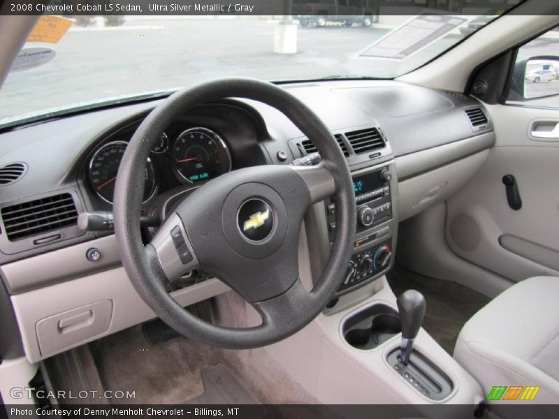 Ultra Silver Metallic / Gray 2008 Chevrolet Cobalt LS Sedan