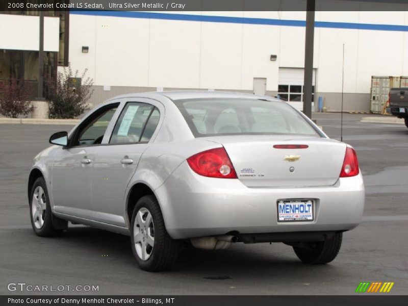 Ultra Silver Metallic / Gray 2008 Chevrolet Cobalt LS Sedan