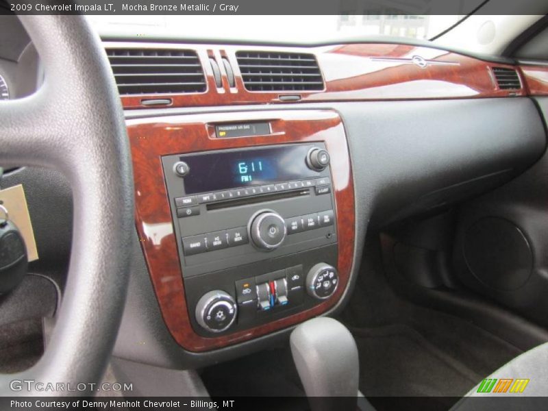 Mocha Bronze Metallic / Gray 2009 Chevrolet Impala LT