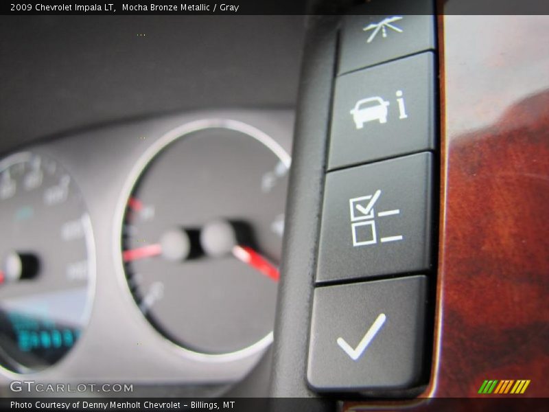 Mocha Bronze Metallic / Gray 2009 Chevrolet Impala LT