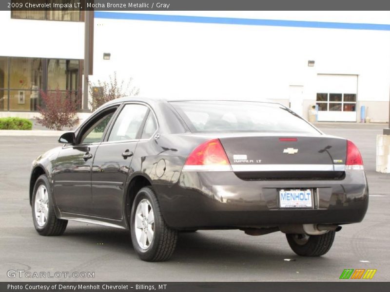 Mocha Bronze Metallic / Gray 2009 Chevrolet Impala LT