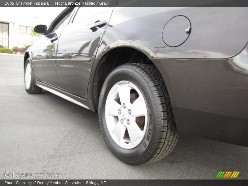 Mocha Bronze Metallic / Gray 2009 Chevrolet Impala LT