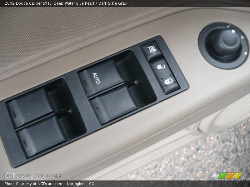 Deep Water Blue Pearl / Dark Slate Gray 2009 Dodge Caliber SXT