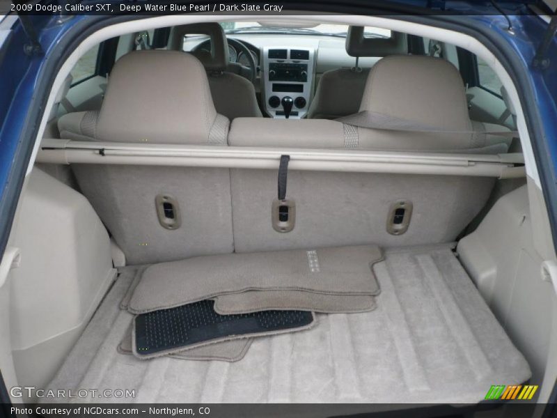 Deep Water Blue Pearl / Dark Slate Gray 2009 Dodge Caliber SXT