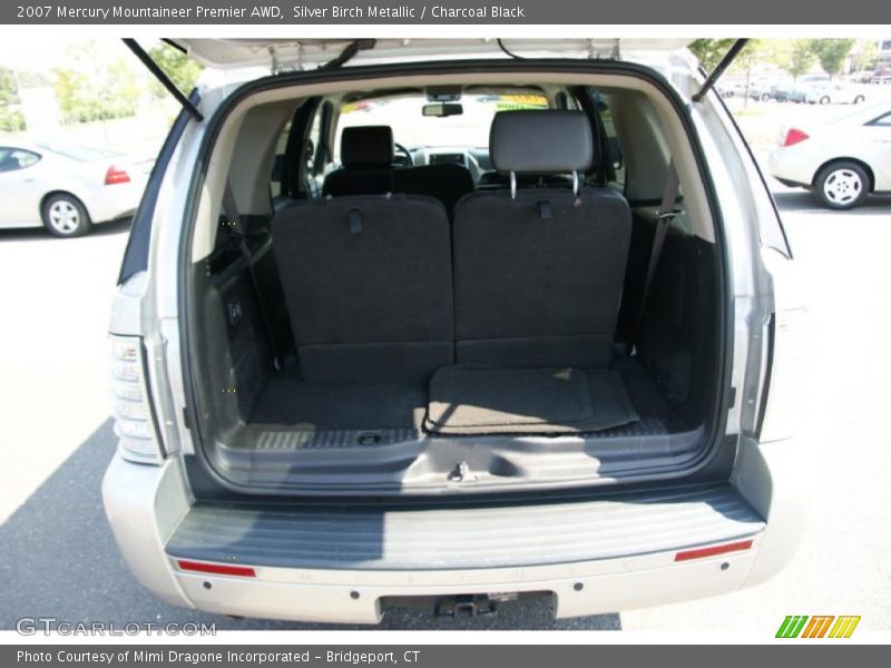 Silver Birch Metallic / Charcoal Black 2007 Mercury Mountaineer Premier AWD