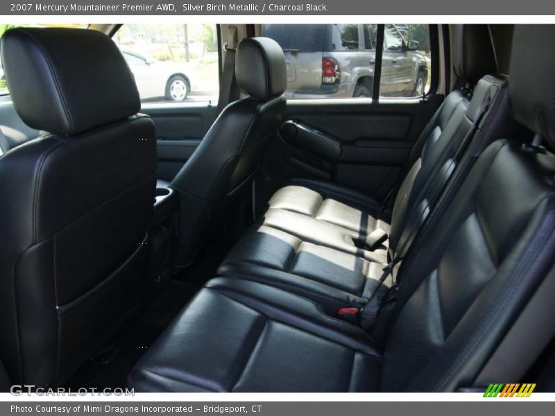 Silver Birch Metallic / Charcoal Black 2007 Mercury Mountaineer Premier AWD