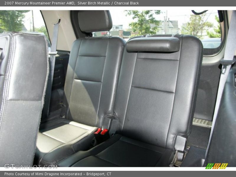 Silver Birch Metallic / Charcoal Black 2007 Mercury Mountaineer Premier AWD