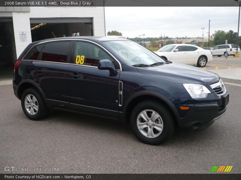 Deep Blue / Gray 2008 Saturn VUE XE 3.5 AWD
