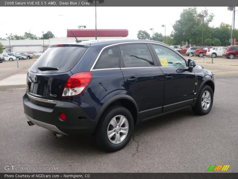 Deep Blue / Gray 2008 Saturn VUE XE 3.5 AWD