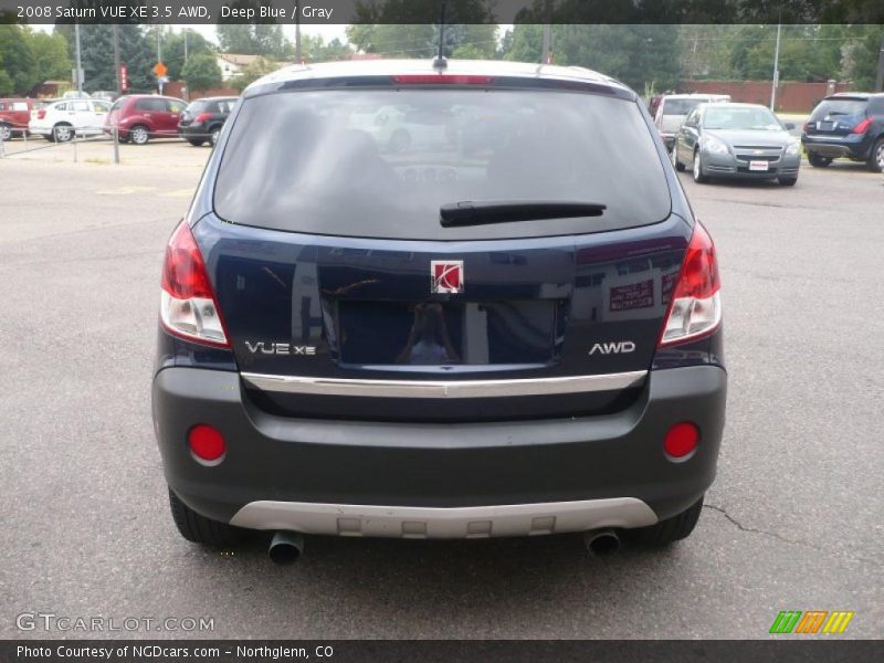 Deep Blue / Gray 2008 Saturn VUE XE 3.5 AWD