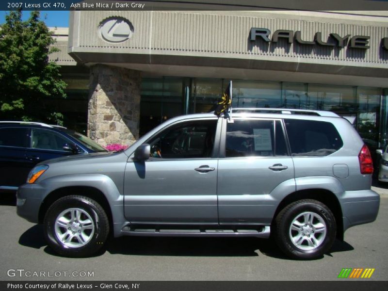 Ash Blue Mica / Dark Gray 2007 Lexus GX 470