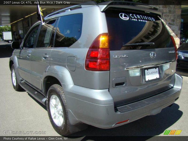 Ash Blue Mica / Dark Gray 2007 Lexus GX 470