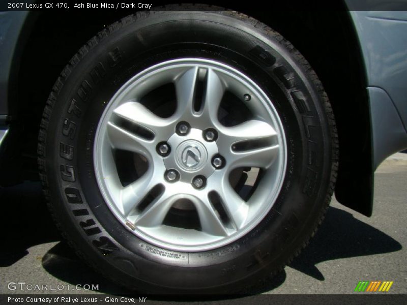 Ash Blue Mica / Dark Gray 2007 Lexus GX 470