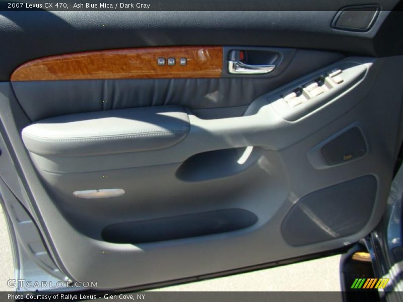 Ash Blue Mica / Dark Gray 2007 Lexus GX 470