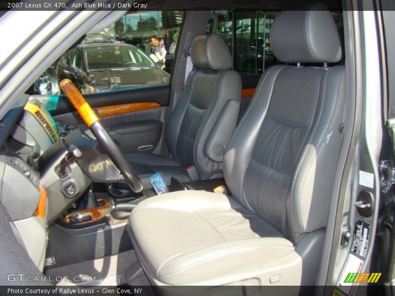 Ash Blue Mica / Dark Gray 2007 Lexus GX 470
