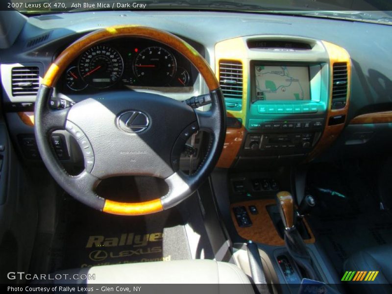 Ash Blue Mica / Dark Gray 2007 Lexus GX 470
