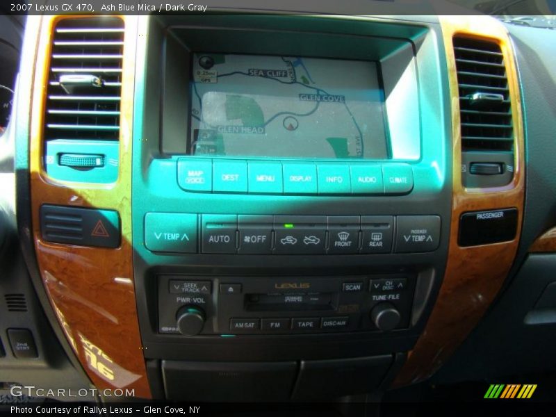 Ash Blue Mica / Dark Gray 2007 Lexus GX 470