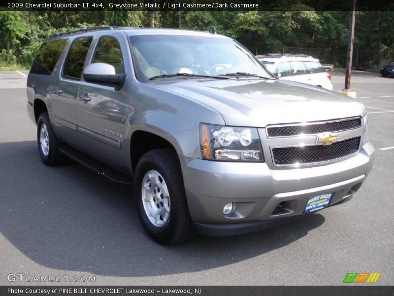 Greystone Metallic / Light Cashmere/Dark Cashmere 2009 Chevrolet Suburban LT 4x4