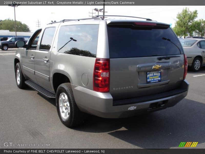 Greystone Metallic / Light Cashmere/Dark Cashmere 2009 Chevrolet Suburban LT 4x4