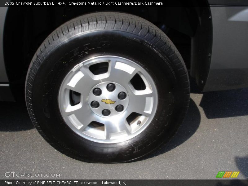 Greystone Metallic / Light Cashmere/Dark Cashmere 2009 Chevrolet Suburban LT 4x4