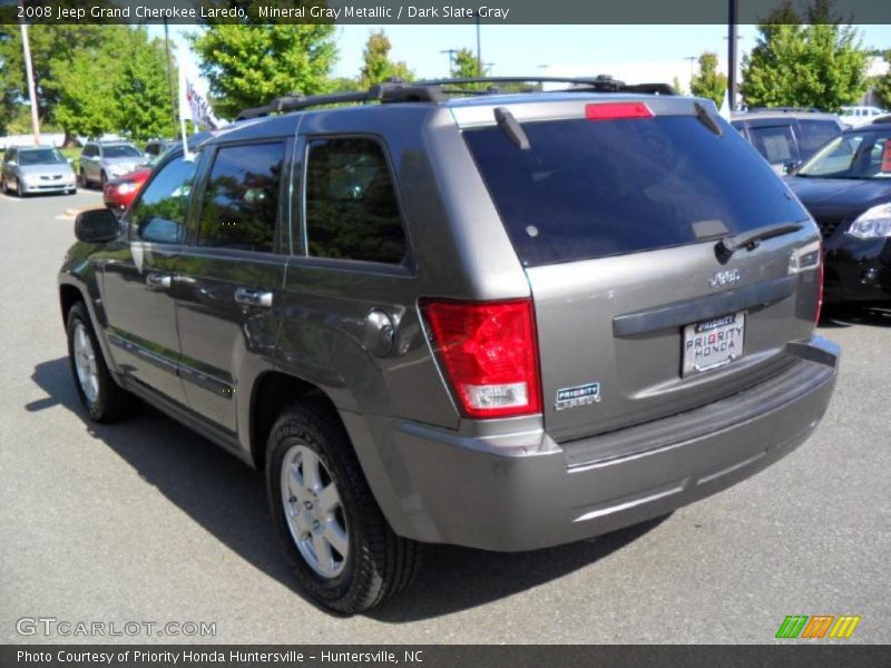 Mineral Gray Metallic / Dark Slate Gray 2008 Jeep Grand Cherokee Laredo