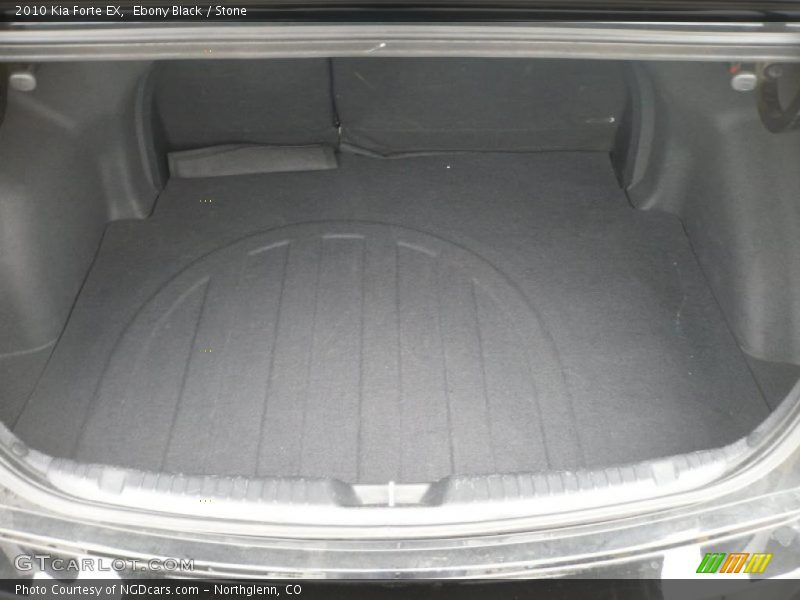 Ebony Black / Stone 2010 Kia Forte EX