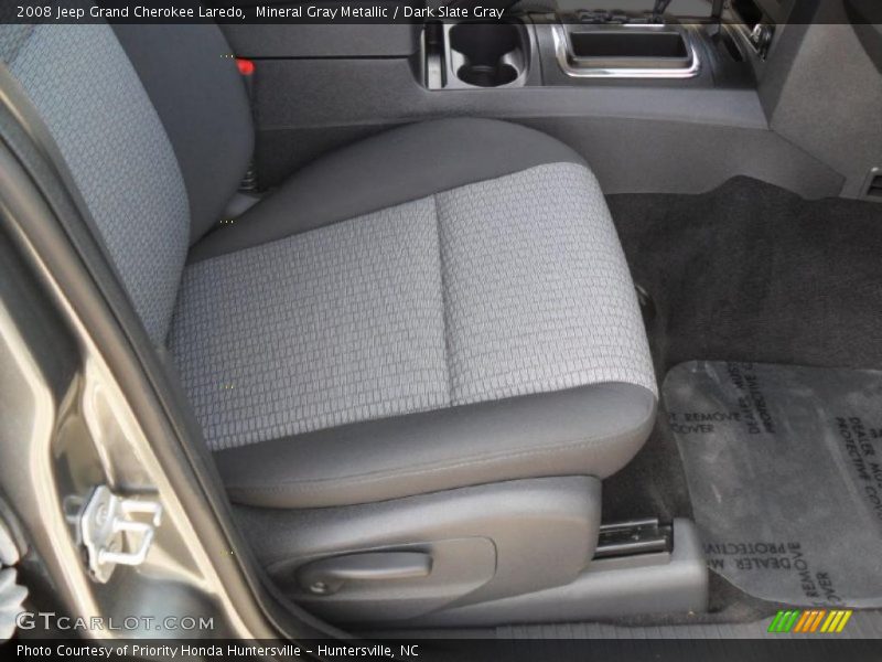 Mineral Gray Metallic / Dark Slate Gray 2008 Jeep Grand Cherokee Laredo